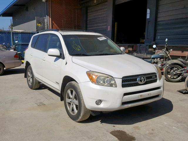 JTMBK34V965001668 - 2006 TOYOTA RAV4 LIMIT WHITE photo 1