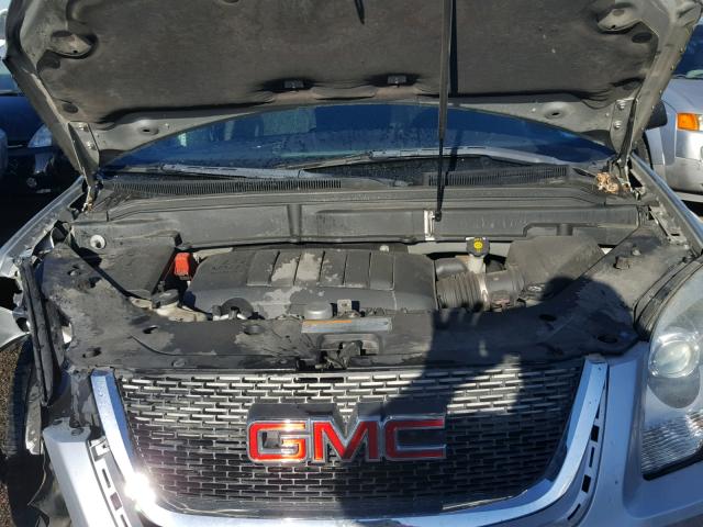 1GKKVPED3BJ163936 - 2011 GMC ACADIA SLE SILVER photo 7