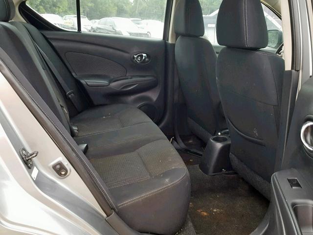 3N1CN7AP5EL822809 - 2014 NISSAN VERSA S GRAY photo 6