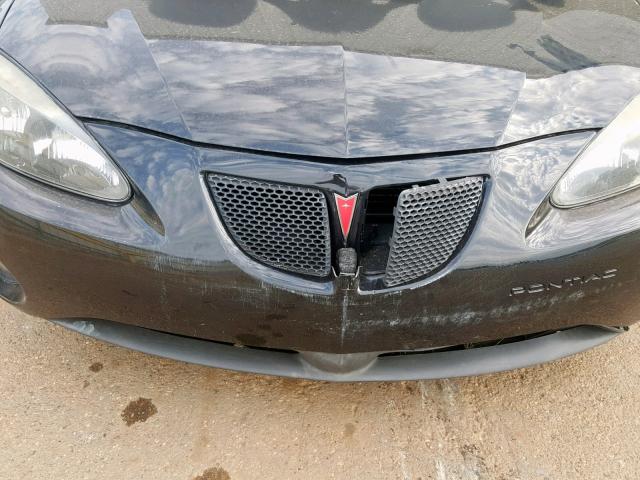 2G2WP552661118147 - 2006 PONTIAC GRAND PRIX BLACK photo 9