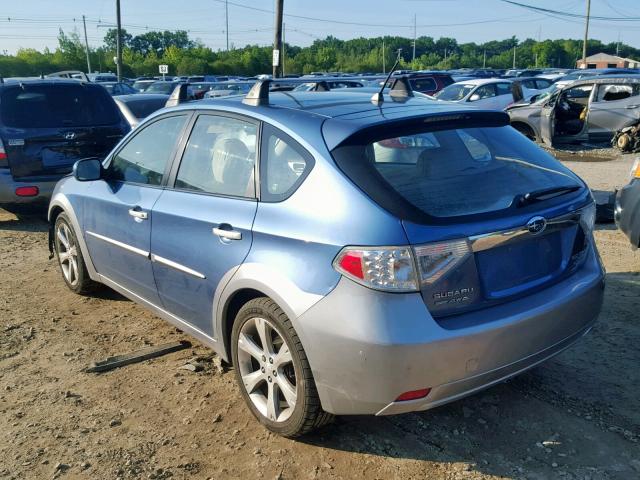 JF1GH6D64AH810670 - 2010 SUBARU IMPREZA OU BLUE photo 3