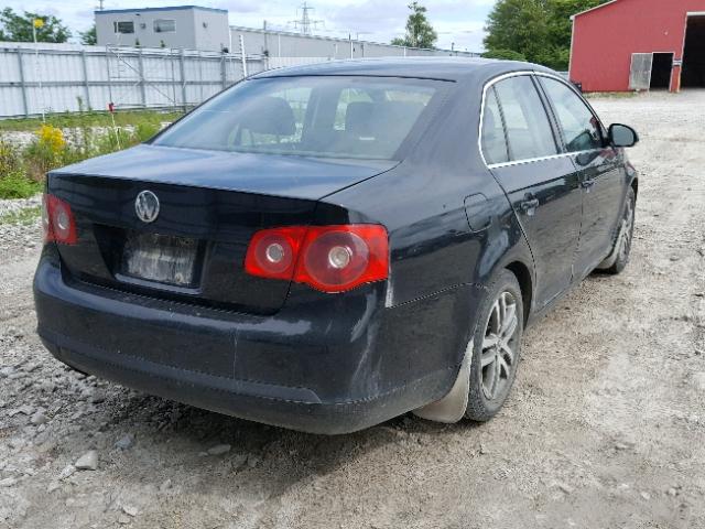 3VWST31K36M611774 - 2006 VOLKSWAGEN JETTA TDI BLACK photo 4