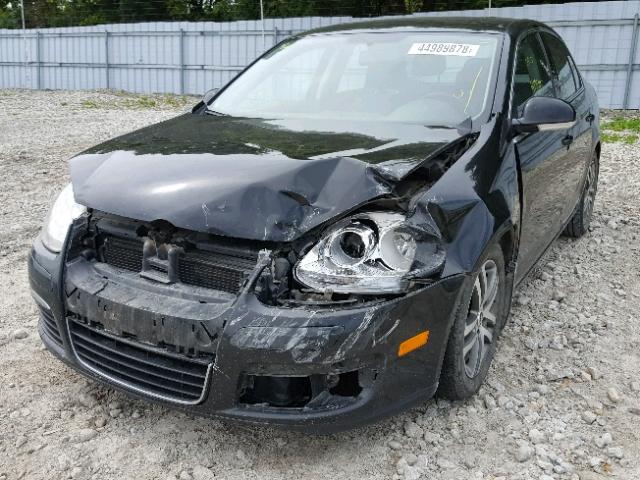 3VWST31K36M611774 - 2006 VOLKSWAGEN JETTA TDI BLACK photo 9