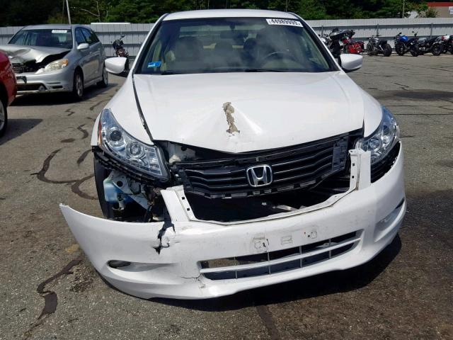 JHMCP26459C015926 - 2009 HONDA ACCORD LXP WHITE photo 7