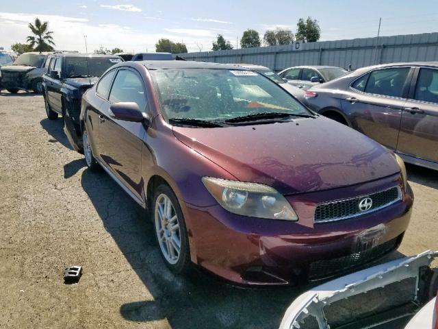 JTKDE177460063969 - 2006 TOYOTA SCION TC ბურგუნდია ფოტო 1