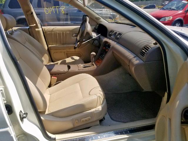 JNKAY21DXVM504564 - 1997 INFINITI J30 BEIGE photo 5