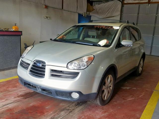 4S4WX86C264409989 - 2006 SUBARU B9 TRIBECA BEIGE photo 2