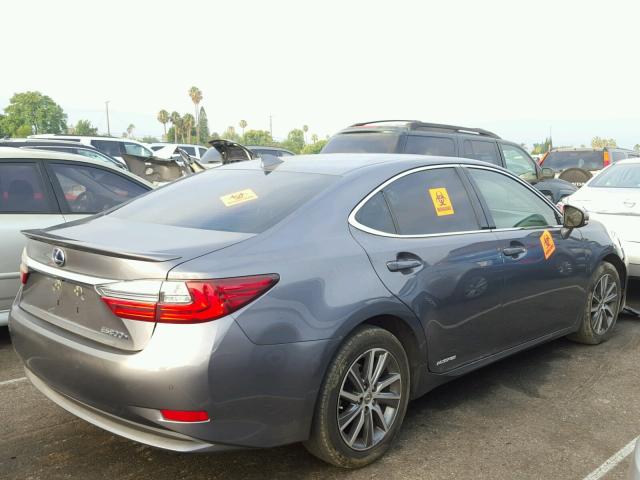 JTHBW1GG5H2144514 - 2017 LEXUS ES 300H GRAY photo 4