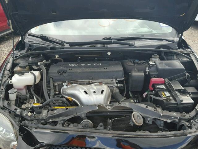 JTKDE167090301029 - 2009 TOYOTA SCION TC შავი ფოტო 7