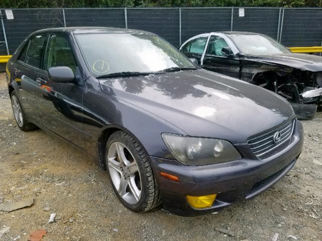 JTHBD182010029670 - 2001 LEXUS IS 300 GRAY photo 1