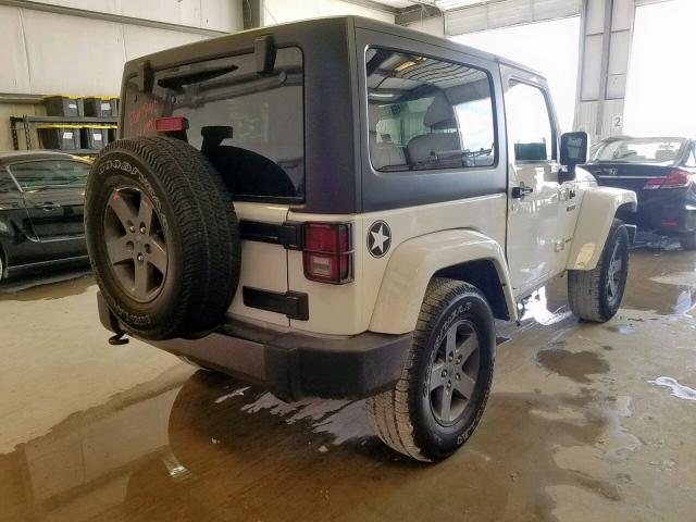 1C4AJWAG5GL157788 - 2016 JEEP WRANGLER S WHITE photo 4