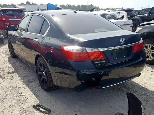 1HGCR2F84DA117982 - 2013 HONDA ACCORD EXL BLACK photo 3