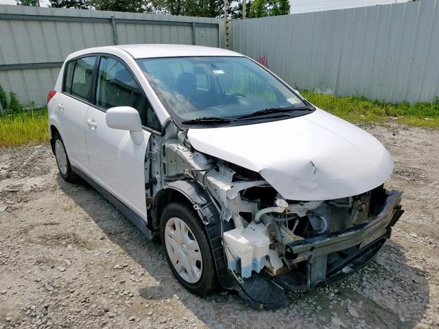 3N1BC1CP7BL434584 - 2011 NISSAN VERSA S WHITE photo 1