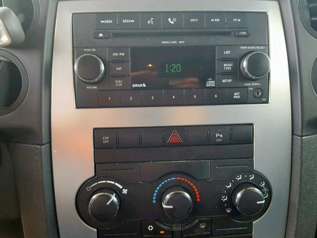 1J8HG48K59C536331 - 2009 JEEP COMMANDER 黑色 照片 9