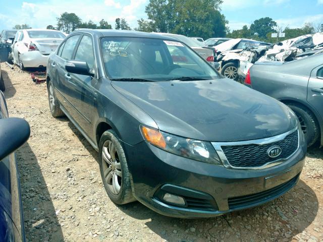 KNAGH4A87A5434811 - 2010 KIA OPTIMA EX GRAY photo 1