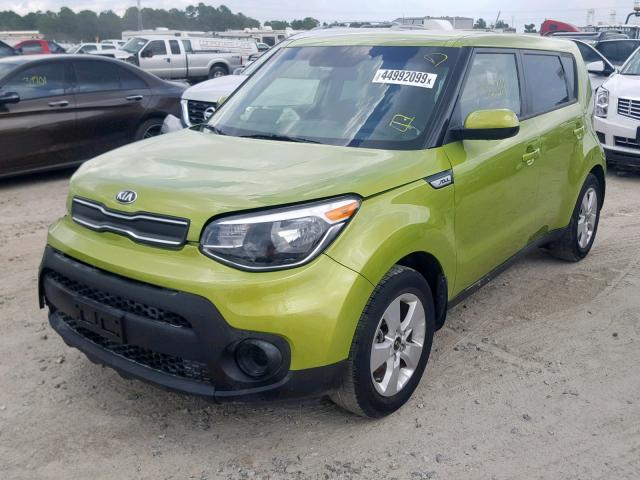 KNDJN2A20J7891739 - 2018 KIA SOUL GREEN photo 2