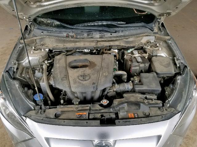 3MYDLBZV3GY105085 - 2016 TOYOTA SCION IA SILVER photo 7