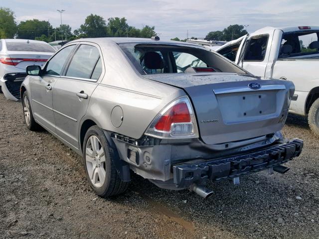 3FAHP08109R168106 - 2009 FORD FUSION SEL GRAY photo 3