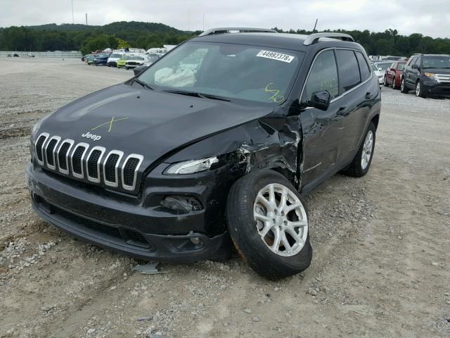 1C4PJLCB3JD560602 - 2018 JEEP CHEROKEE L BLACK photo 2