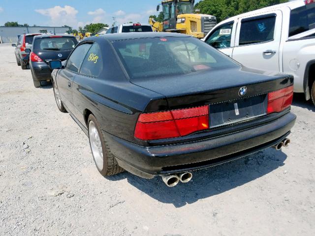 WBAEF832XVCC31574 - 1997 BMW 840 CI AUT BLACK photo 3