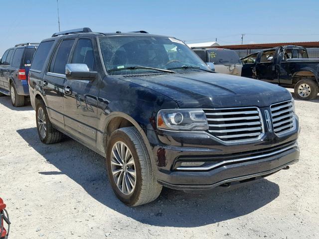 5LMJJ2HT1HEL01752 - 2017 LINCOLN NAVIGATOR BLACK photo 1