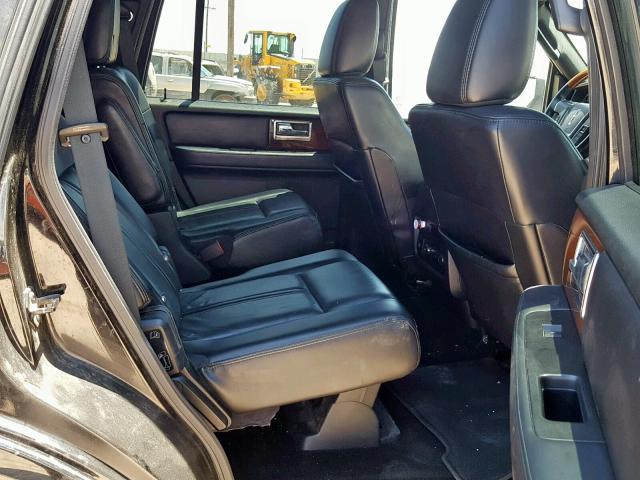 5LMJJ2HT1HEL01752 - 2017 LINCOLN NAVIGATOR BLACK photo 6