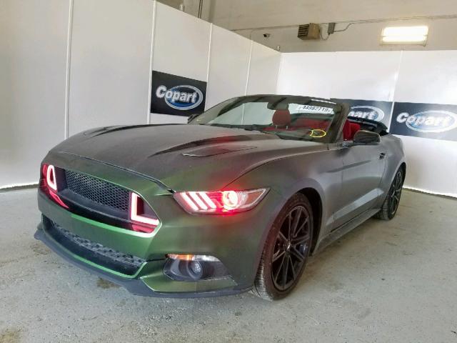 1FATP8FF5H5313522 - 2017 FORD MUSTANG GT GREEN photo 2