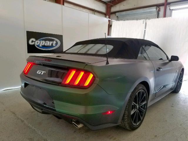 1FATP8FF5H5313522 - 2017 FORD MUSTANG GT GREEN photo 4