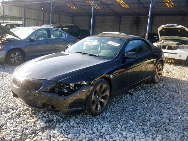 WBAEK73444B322428 - 2004 BMW 645 CI AUT BLACK photo 2