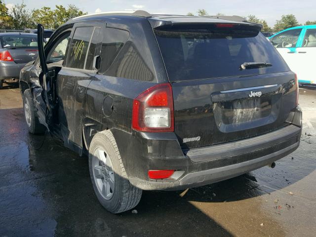 1C4NJCBA9FD325807 - 2015 JEEP COMPASS SP შავი ფოტო 3