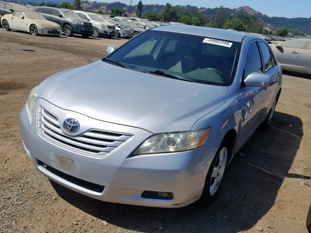 4T1BE46K17U151535 - 2007 TOYOTA CAMRY NEW SILVER photo 2