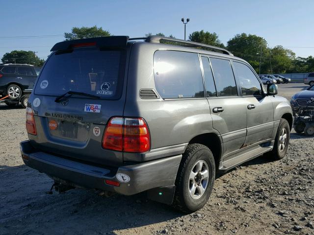 JTEHT05J422024946 - 2002 TOYOTA LAND CRUIS GRAY photo 4