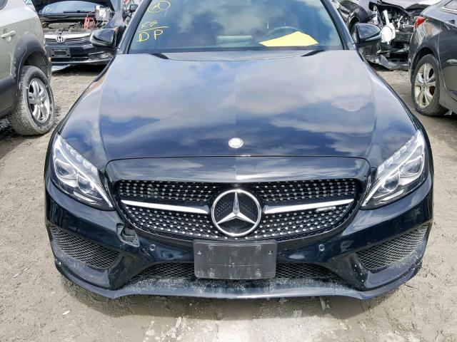 55SWF6EB9HU212400 - 2017 MERCEDES-BENZ C 43 4MATI BLACK photo 9