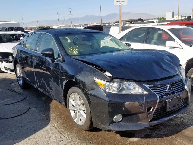 JTHBW1GG2F2085869 - 2015 LEXUS ES 300H BLACK photo 1