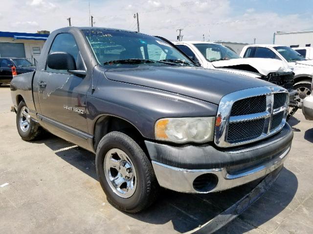 1D7HA16K73J606107 - 2003 DODGE RAM 1500 S GRAY photo 1