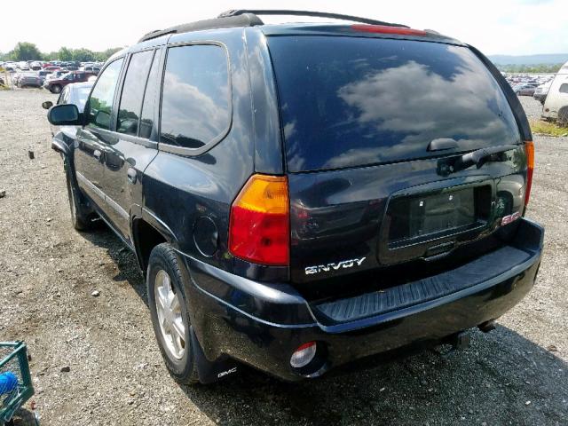 1GKDT13SX82104995 - 2008 GMC ENVOY BLACK photo 3