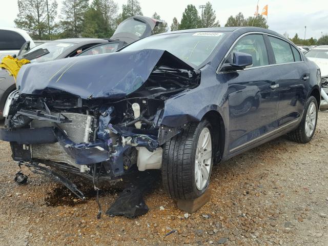 1G4GC5ED1BF122005 - 2011 BUICK LACROSSE C BLUE photo 2