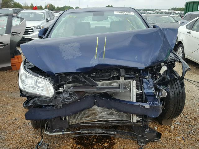 1G4GC5ED1BF122005 - 2011 BUICK LACROSSE C BLUE photo 7