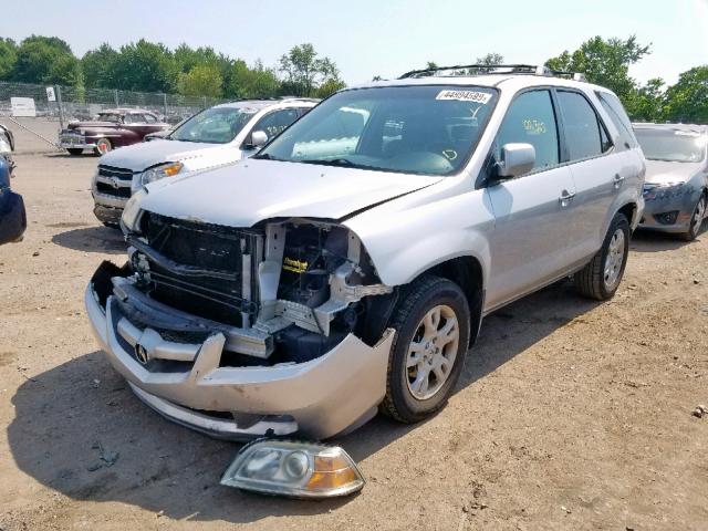 2HNYD18766H533919 - 2006 ACURA MDX TOURIN SILVER photo 2