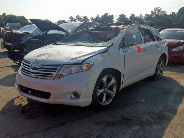 4T3ZK3BB8BU035188 - 2011 TOYOTA VENZA WHITE photo 2