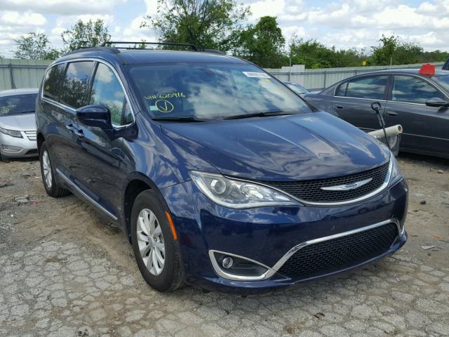 2C4RC1BG4HR620916 - 2017 CHRYSLER PACIFICA T BLUE photo 1