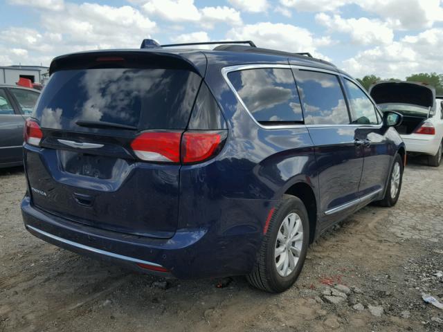 2C4RC1BG4HR620916 - 2017 CHRYSLER PACIFICA T BLUE photo 4