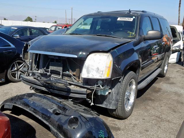 1GKFK66887J369587 - 2007 GMC YUKON XL D BLACK photo 2