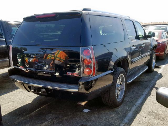 1GKFK66887J369587 - 2007 GMC YUKON XL D BLACK photo 4