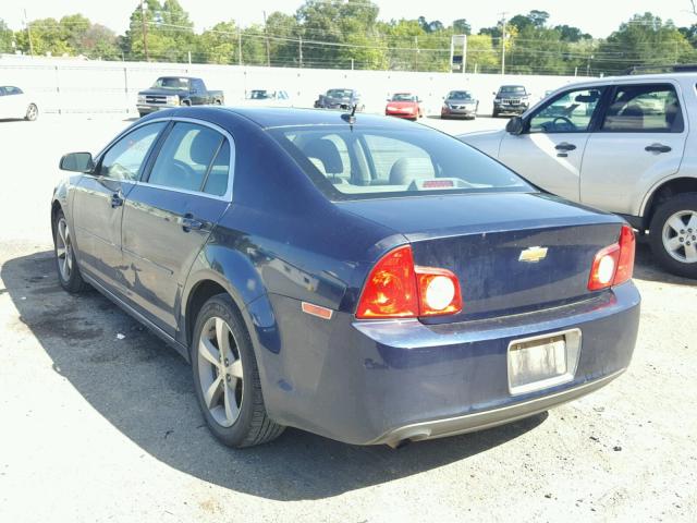 1G1ZC5E13BF375676 - 2011 CHEVROLET MALIBU 1LT BLUE photo 3