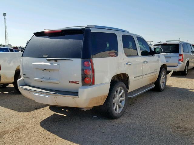 1GKUKEEF6AR157037 - 2010 GMC YUKON DENA WHITE photo 4