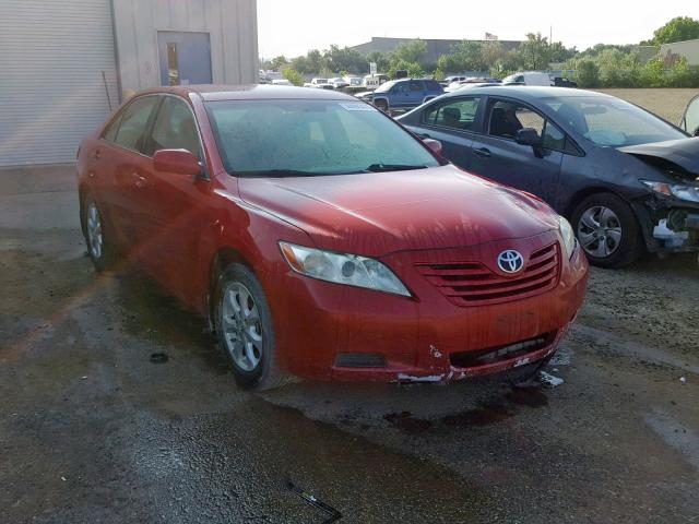 4T1BE46K67U153975 - 2007 TOYOTA CAMRY NEW RED photo 1