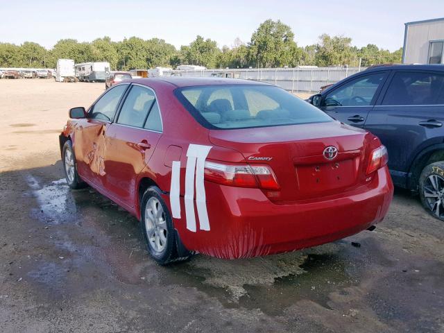 4T1BE46K67U153975 - 2007 TOYOTA CAMRY NEW RED photo 3