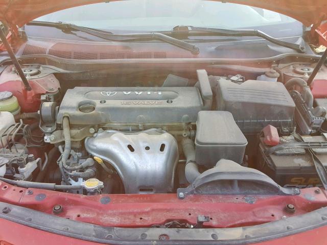 4T1BE46K67U153975 - 2007 TOYOTA CAMRY NEW RED photo 7
