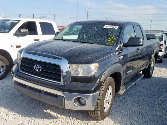 5TFRV54168X055547 - 2008 TOYOTA TUNDRA DOU BLACK photo 2